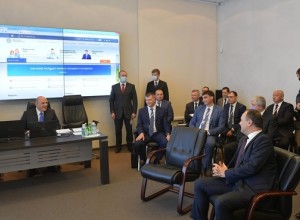 Председатель Правительства РФ Михаил Мишустин посетил Федеральную налоговую службу